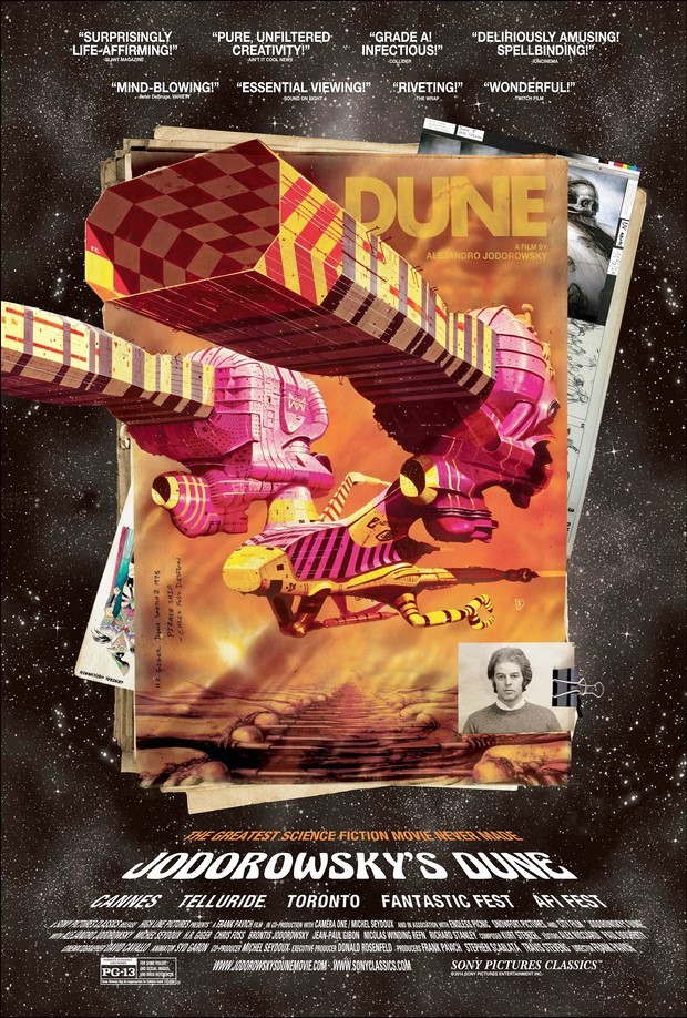Jodorowsky’s Dune – poster del documentario di Frank Pavich