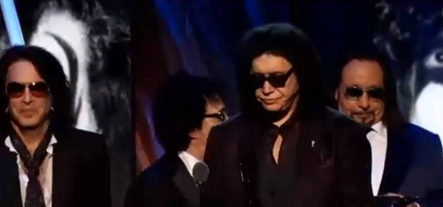 Kiss alla Rock And Roll Hall Of Fame: la lineup originale torna insieme