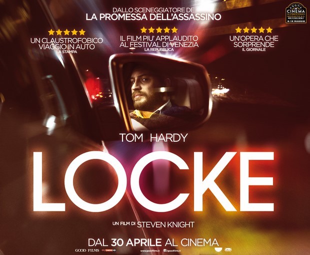 Locke: locandina italiana del thriller con Tom Hardy