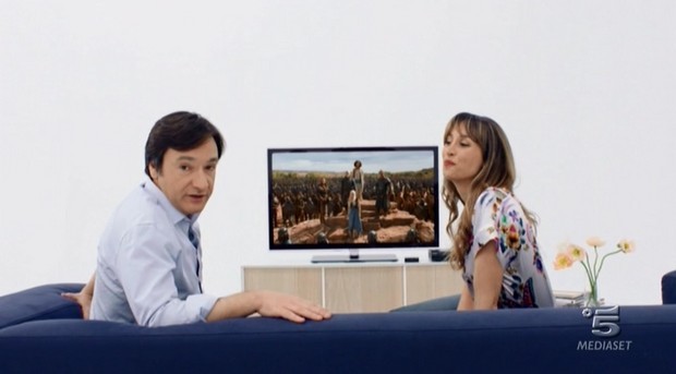 Benedetta Parodi lavora a Real Time ma fa gli spot tv per Sky