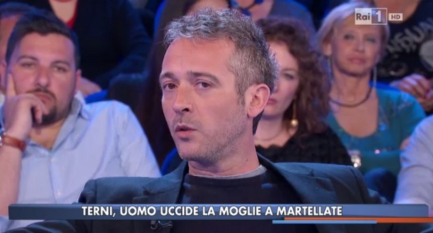 La vita in diretta, Pierluigi Diaco si indigna per la mercificazione televisiva del dolore su Rai1 ma stranamente assolve Perego e Pastrello