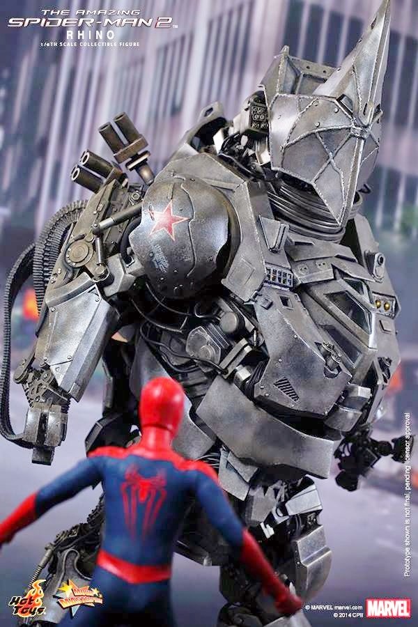 The Amazing Spider-Man 2: l’action figure Hot Toys di Rhino