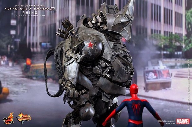 The Amazing Spider-Man 2: l’action figure Hot Toys di Rhino