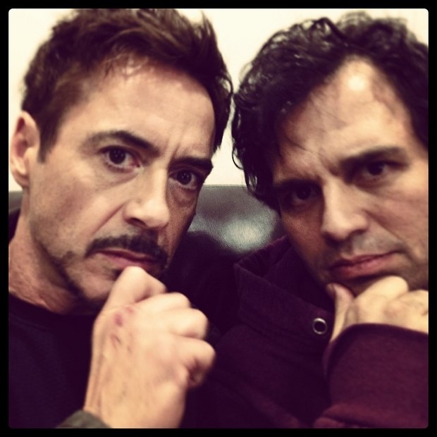 The Avengers 2 – foto ufficiali dal set con Robert Downey Jr. e Mark Ruffalo