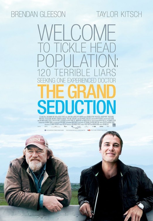 The Grand Seduction: poster della commedia con Taylor Kitsch e Brendan Gleeson