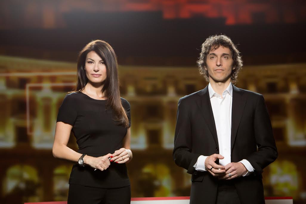 Tango, la musica è cambiata: dal 5 maggio Ilaria D’Amico e Giuseppe Cruciani alla guida del nuovo talk show di Sky Tg24