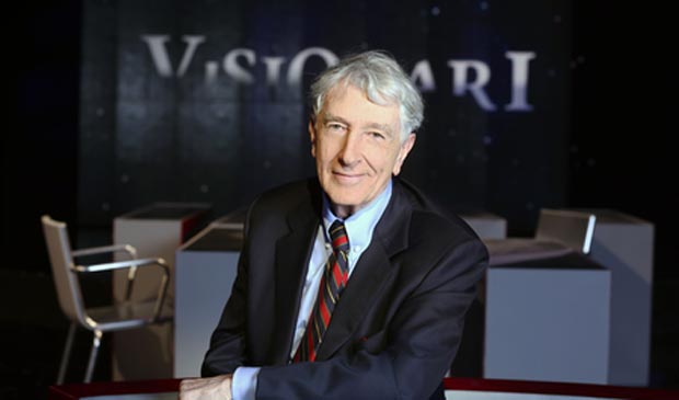 Visionari: su Rai 3 Augias intervista la ‘Storia’, da Darwin a Leonardo, da S. Chiara a Marx