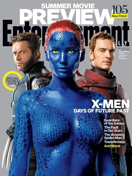 X-Men – Giorni di un futuro passato: cover del film di Entertainment Weekly