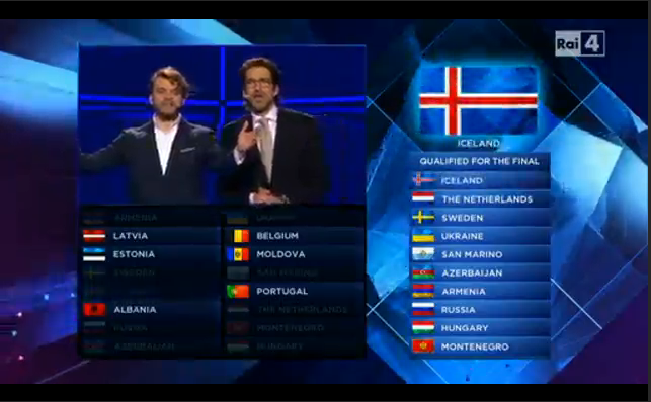 Eurovision 2014 semifinale 6 maggio 2014: i dieci Paesi in finale, tutte le esibizioni