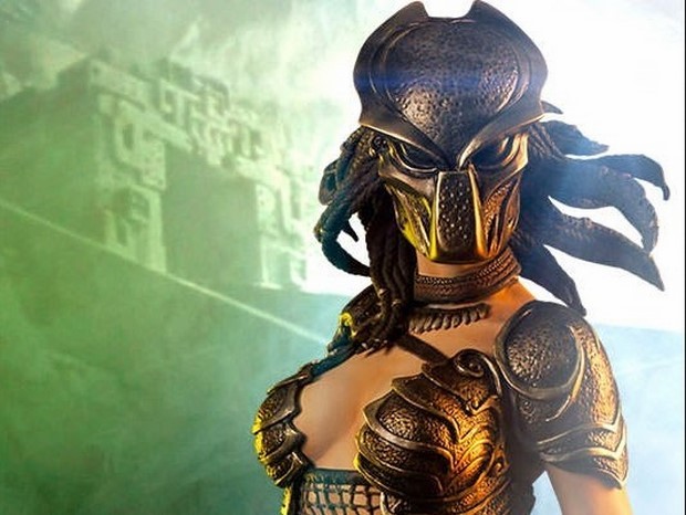 Alien vs. Predator: nuova statua Sideshow della Predator Machiko Noguchi