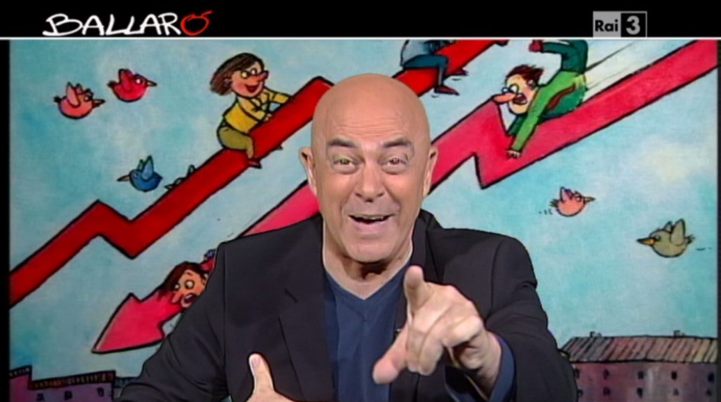 Maurizio Crozza a Ballarò del 6 maggio 2014 (VIDEO): “Genny ‘a carogna candidato alle Europee”