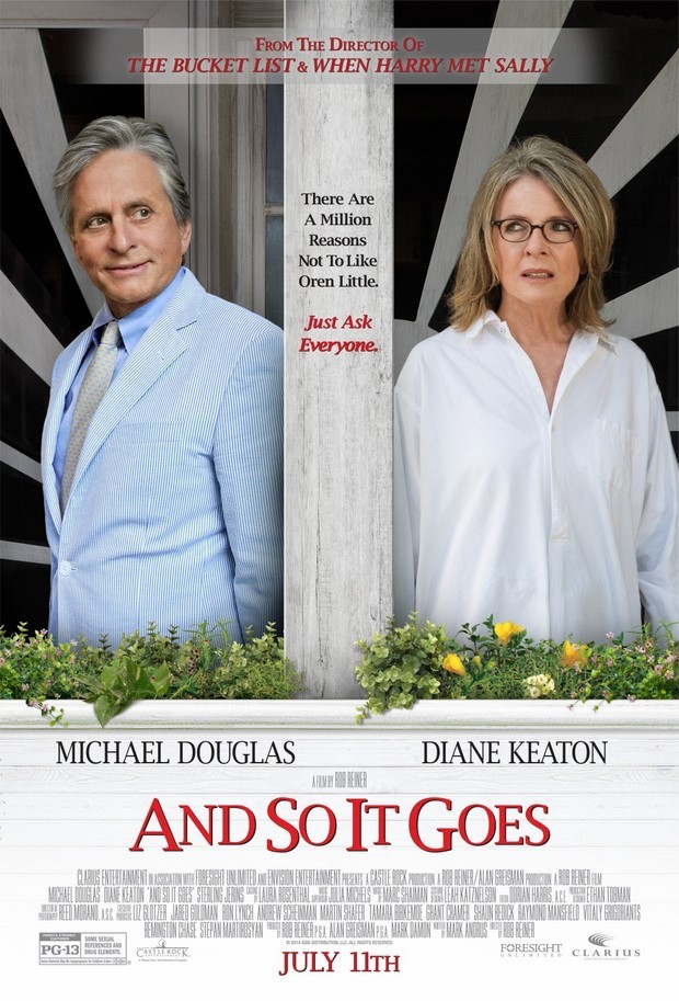 And So It Goes – poster della commedia con Michael Douglas e Diane Keaton
