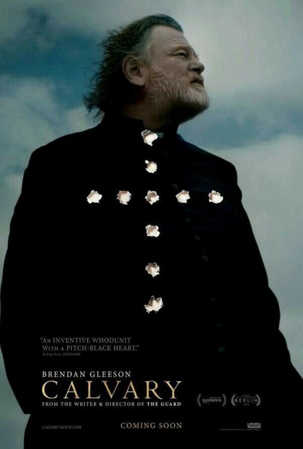 Calvary: poster del dramma con Brendan Gleeson