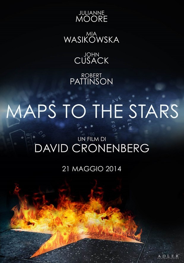 Maps To The Stars: locandina italiana del nuovo film di David Cronenberg