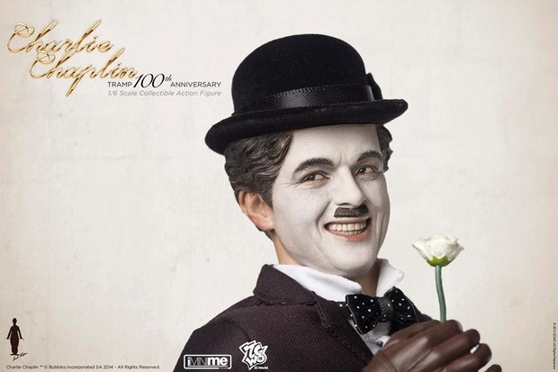 Charlie Chaplin: la nuova action figure per il centenario di Charlot