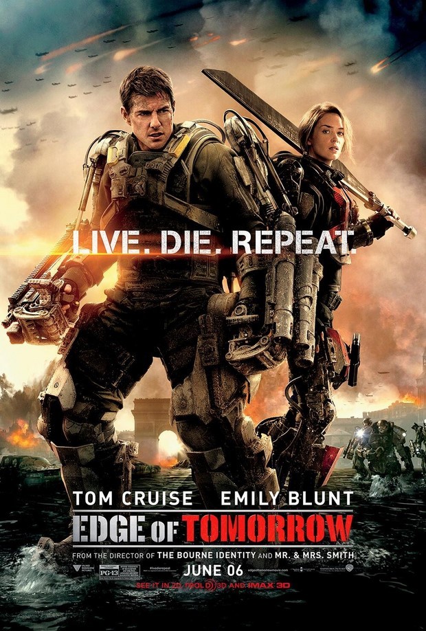 Edge of Tomorrow – Senza domani: 3 nuove locandine dello sci-fi con Tom Cruise