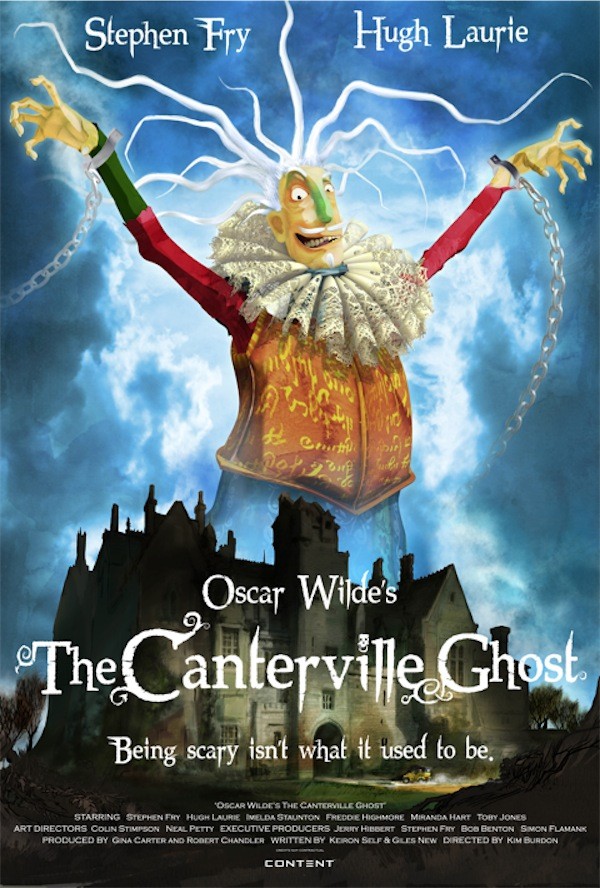 Il fantasma di Canterville di Oscar Wilde diventa cartoon – poster e doppiatori