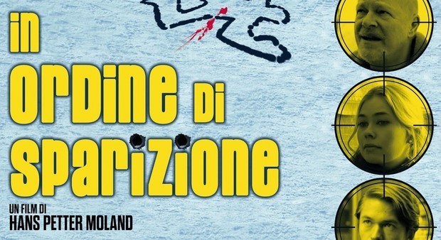 In ordine di sparizione: trailer italiano e locandina della dark comedy con Stellan Skarsgard