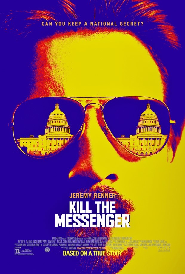 Kill the Messenger – locandina del thriller con Jeremy Renner