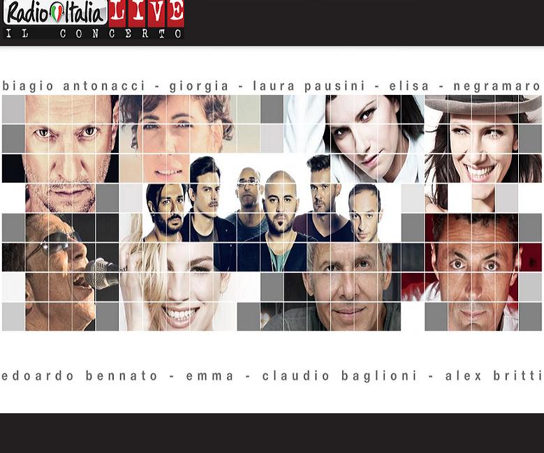 Radio Italia Live 2014, 1 giugno Milano: Cantanti e scaletta