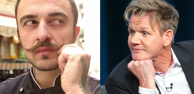 Chef Rubio contro Gordon Ramsay: “E’ il male della cucina in tv”