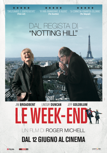 Le Weekend di Roger Michell – torna al Cinema il regista di Notting Hill: poster, clip e trailer