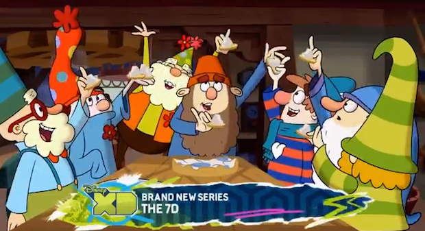 Disney: The 7D, il video del cartoon a luglio su Disney XD Usa
