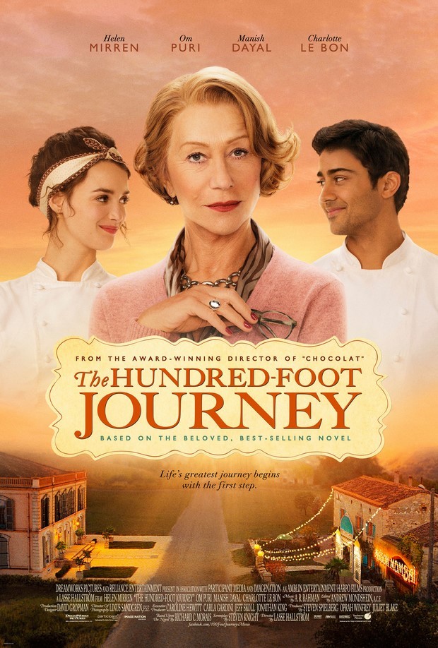 The Hundred-Foot Journey: poster del dramma di Lasse Hallström con Helen Mirren