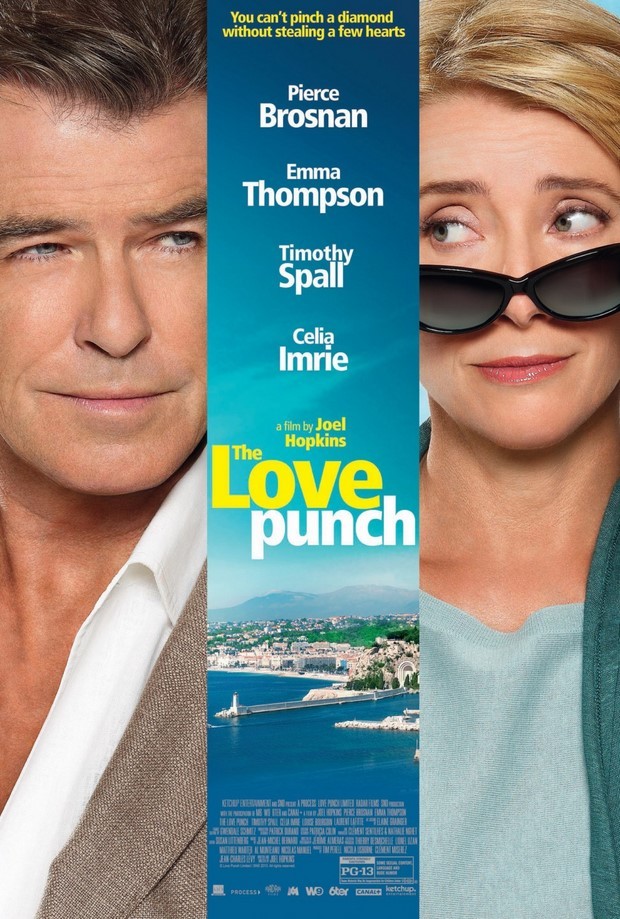 The Love Punch: locandina della commedia romantica con Emma Thompson e Pierce Brosnan