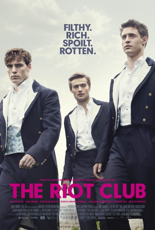 The Riot Club: poster del dramma con Max Irons e Sam Claflin