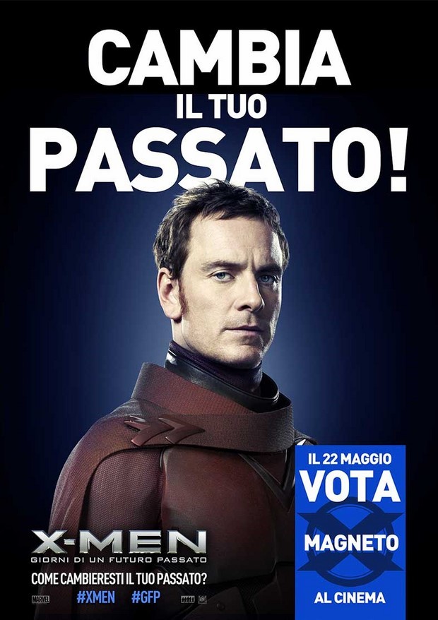 X-Men – Giorni di un futuro passato: 4 poster elettorali italiani del sequel di Bryan Singer