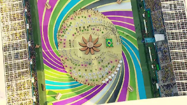 Mondiali 2014, cerimonia d’apertura: show colorato ma senza emozione, Rimedio zittito solo da Jennifer Lopez