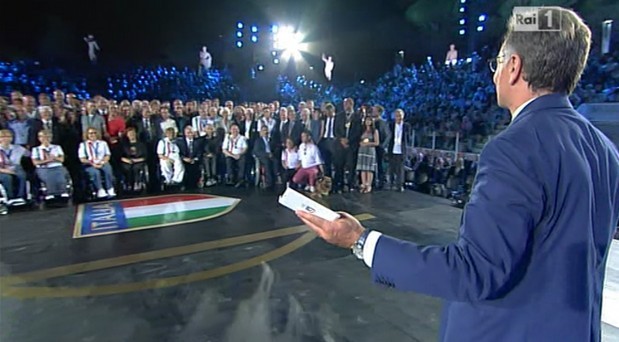 Lo spettacolo dello sport – 100 anni del CONI, 10 giugno 2014: tutti gli ospiti e le interviste