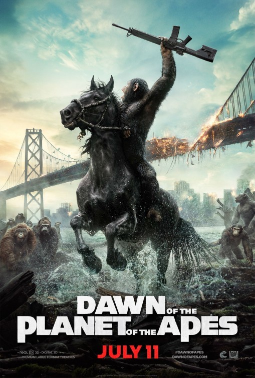 Apes Revolution – Il pianeta delle scimmie: nuove locandine internazionali del sequel di Matt Reeves