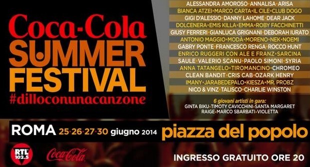 Coca Cola Summer Festival 2014, De Filippi: “Bella commistione tra radio e tv, Marcuzzi più coinvolta dell’anno scorso”