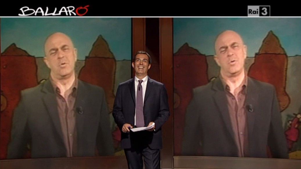 Maurizio Crozza a Ballarò del 10 giugno 2014 (VIDEO)