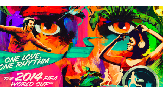 Mondiali di Calcio 2014 canzoni, One Love One Rhythm tracklist della compilation