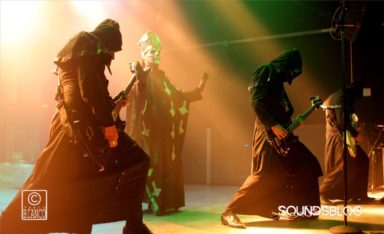 Ghost foto concerto Milano Magazzini Generali 11 Giugno 2014