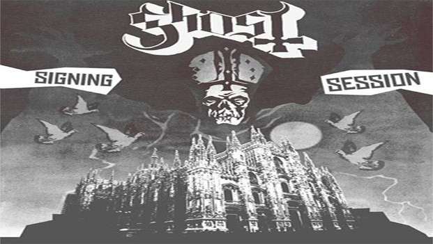 Ghost, due concerti a Milano e Roncade, signing session a Milano… e l’invito di un Nameless Ghoul