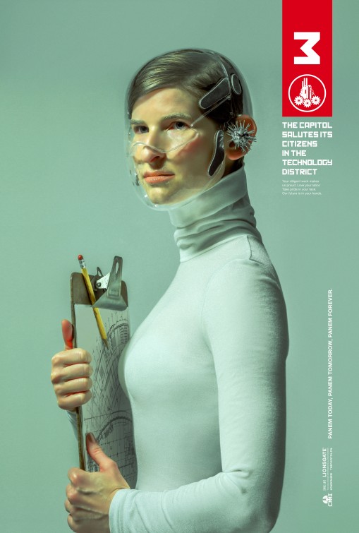 Hunger Games – Il canto della rivolta parte 1: nuove locandine con gli “Eroi dei Distretti”