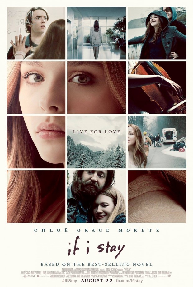 If I Stay – Resta anche domani: locandina del dramma sovrannaturale con Chloe Moretz