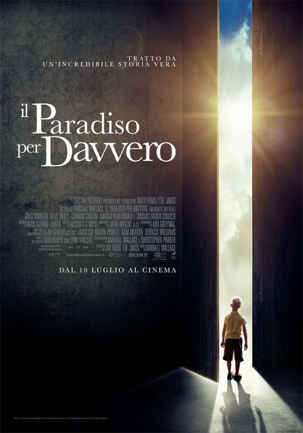 Il paradiso per davvero – locandina italiana e foto del dramma con Greg Kinnear