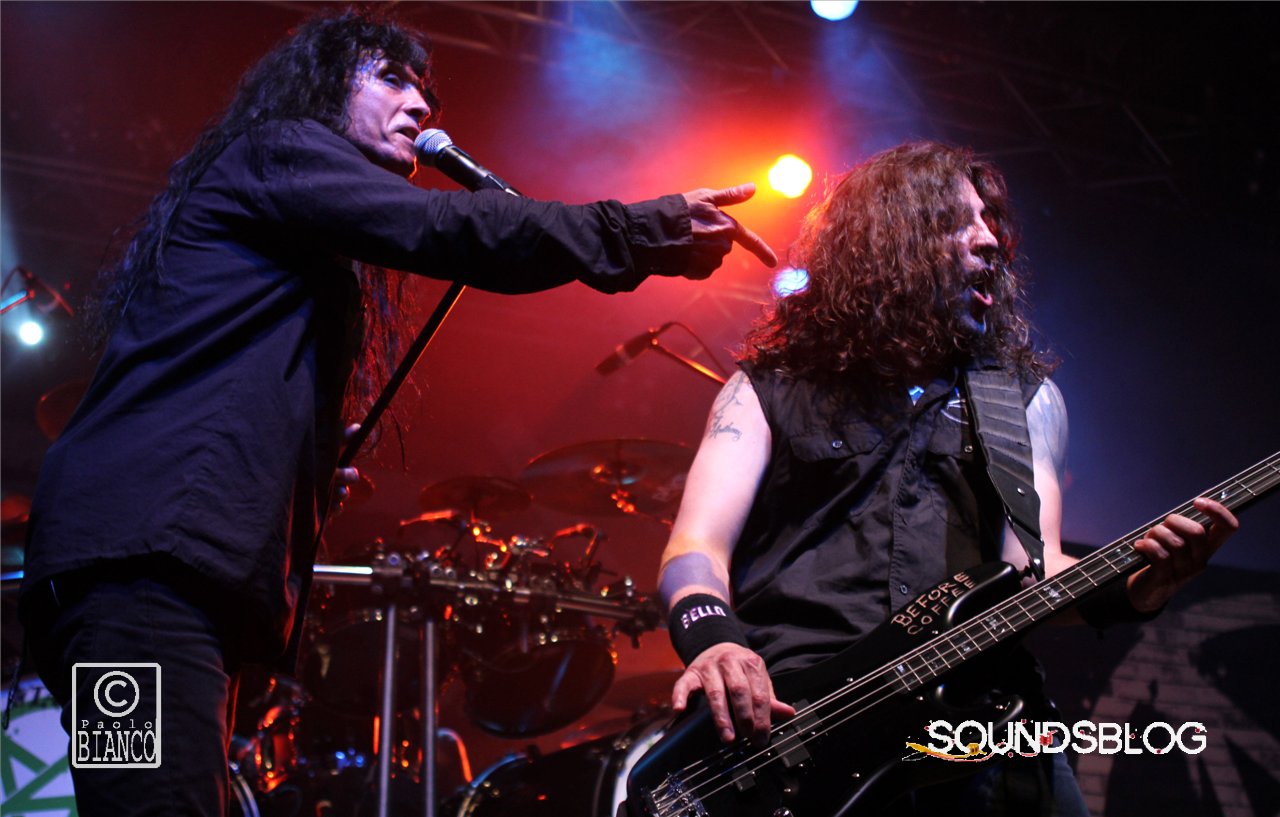 Anthrax foto concerto Trezzo Milano 15 Giugno 2014