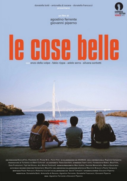 Le cose belle – locandina del film documentario di Agostino Ferrente e Giovanni Piperno