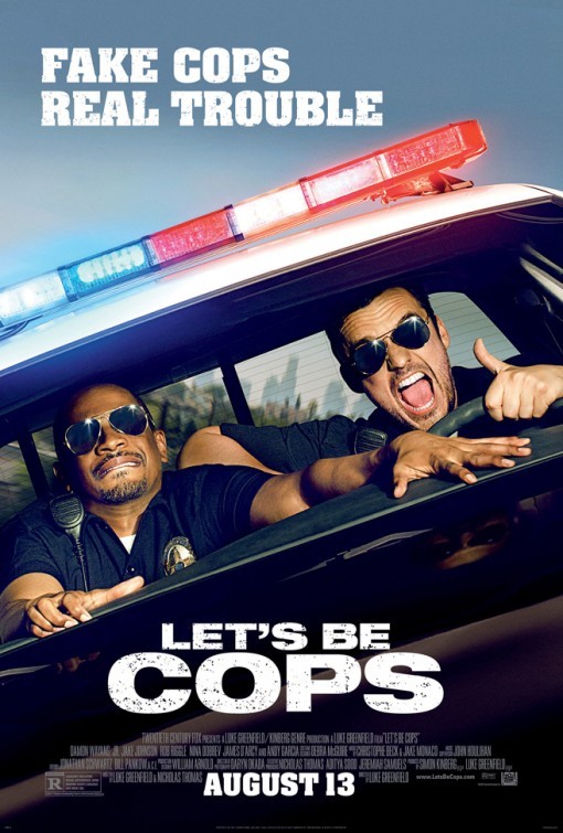 Let’s Be Cops –  locandina ufficiale della comedy poliziesca con Damon Wayans Jr.