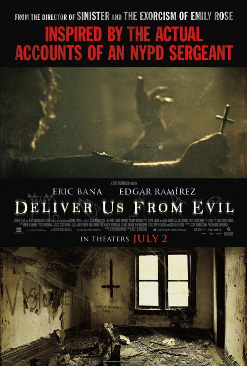 Liberaci dal male: 3 locandine del thriller-horror con Eric Bana