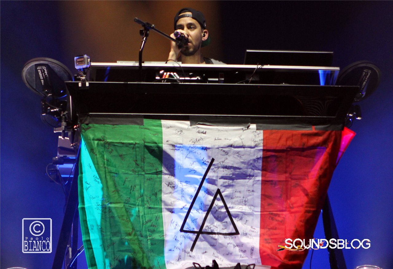 Linkin Park foto concerto Milano Ippodromo City Sound – Giugno 2014