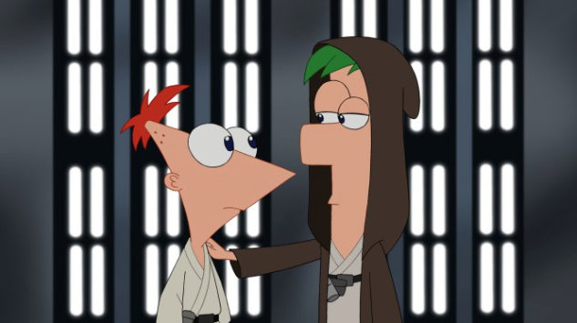 Phineas e Ferb incontrano Star Wars in uno speciale