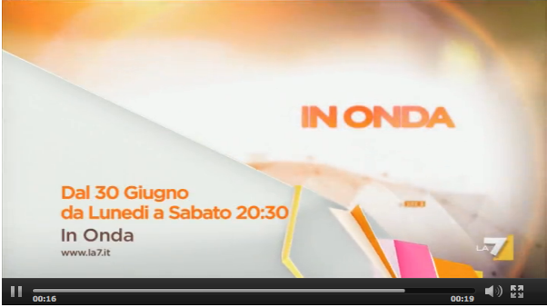 Otto e mezzo sabato chiude senza passaggio di consegna. E In onda non ha un vero promo