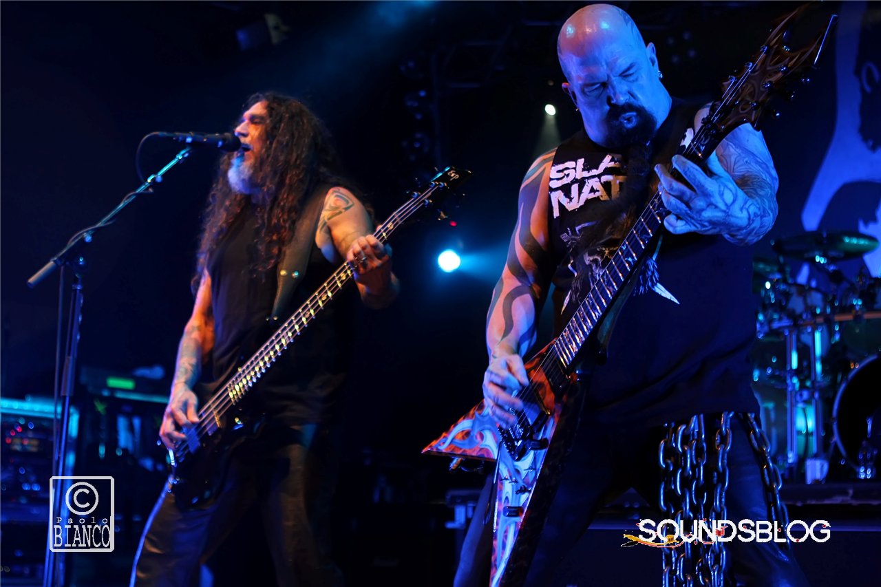 Slayer foto concerto Trezzo Milano 15 Giugno 2014